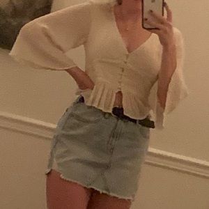 American Eagle Festival Mini Skirt